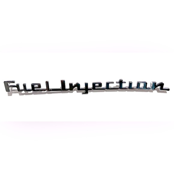 Metal Fuel Injection Emblem - Picture 1 of 1